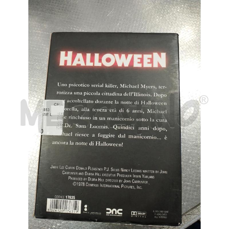 DVD HALLOWEEN JAMIE LEE CURTIS | Mercatino dell'Usato San giovanni teatino 2