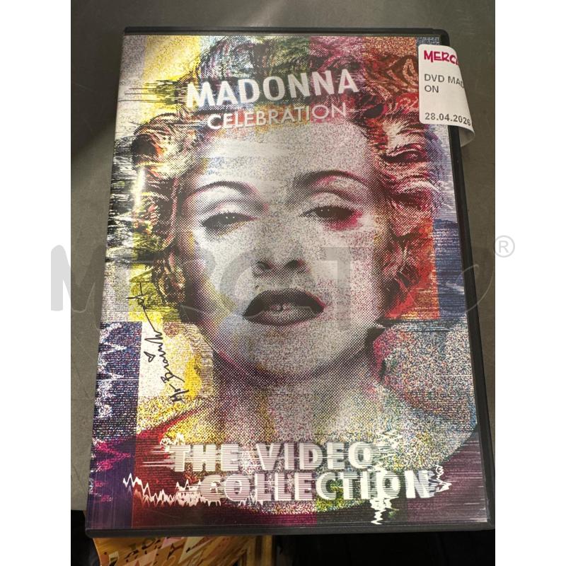 DVD MADONNA CELEBRATION | Mercatino dell'Usato San giovanni teatino 1