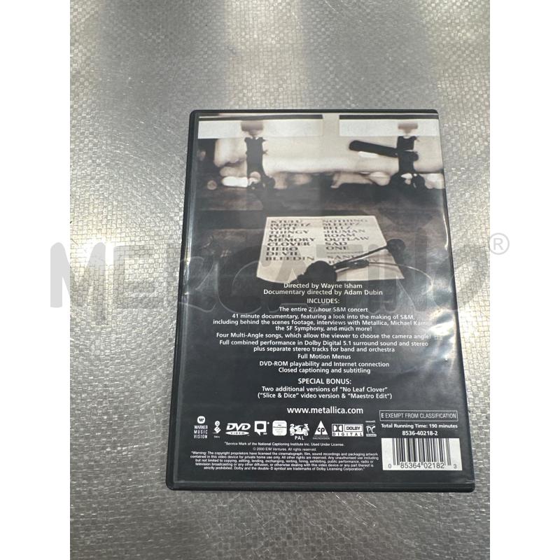 DVD METALLICA | Mercatino dell'Usato San giovanni teatino 3