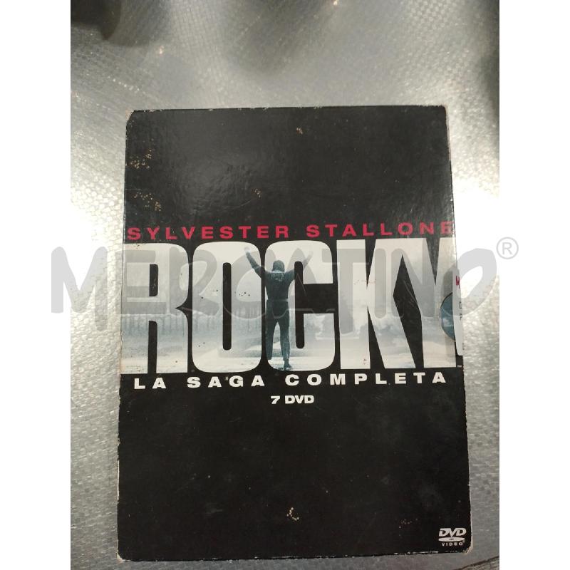 DVD ROCKY LA SAGA COMPLETA | Mercatino dell'Usato San giovanni teatino 1