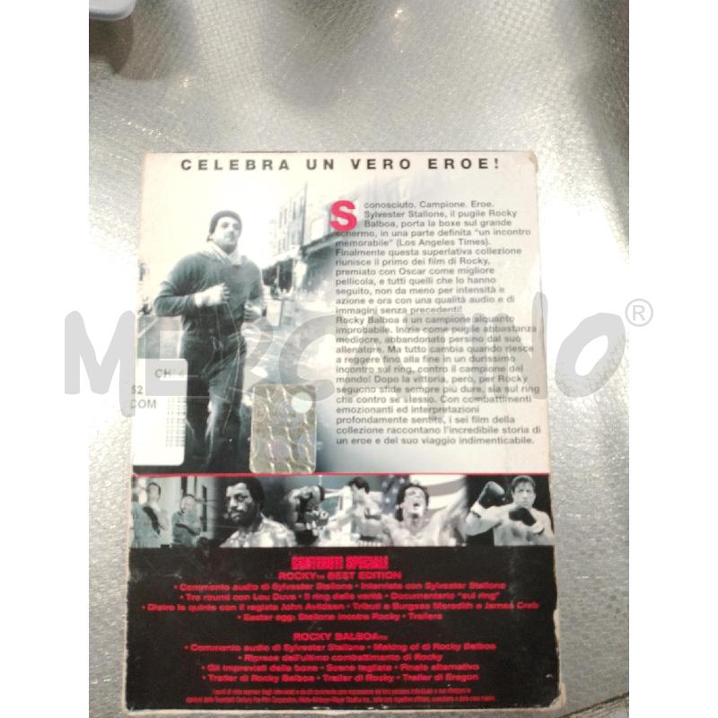 DVD ROCKY LA SAGA COMPLETA | Mercatino dell'Usato San giovanni teatino 2