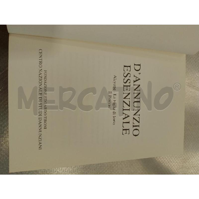 D'ANNUNZIO ESSENZIALE | Mercatino dell'Usato San giovanni teatino 2