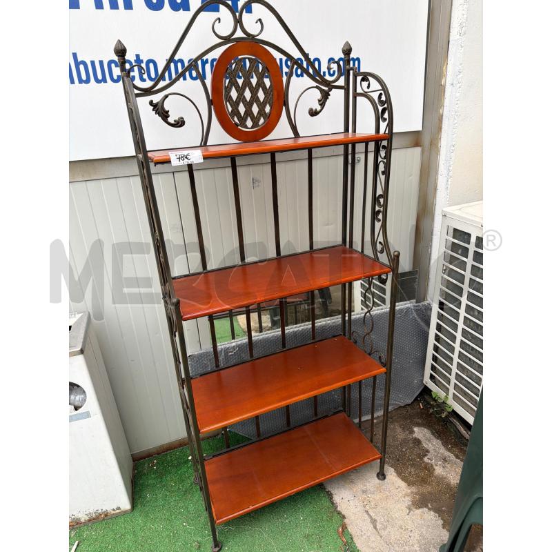 ETAGERE FERRO LEGNO | Mercatino dell'Usato San giovanni teatino 1