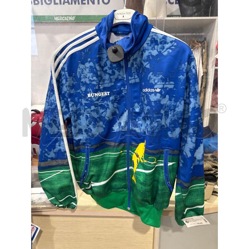 FELPA UOMO ADIDAS TENNIS BLU VERDE  | Mercatino dell'Usato San giovanni teatino 1