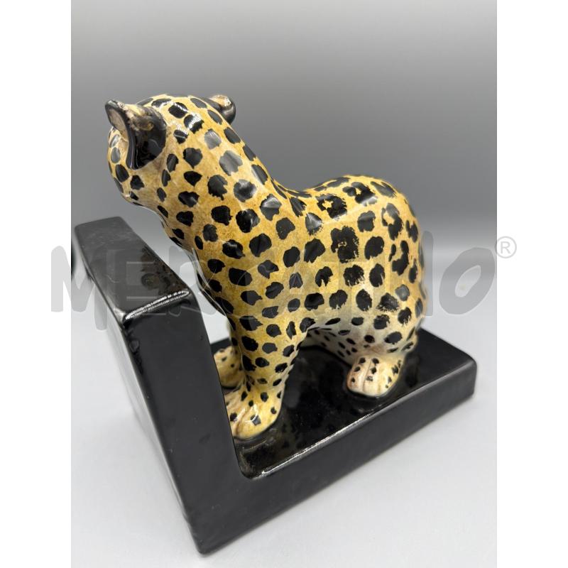 FERMA LIBRI CERAMICA GHEPARDO 19X20CM  | Mercatino dell'Usato San giovanni teatino 3