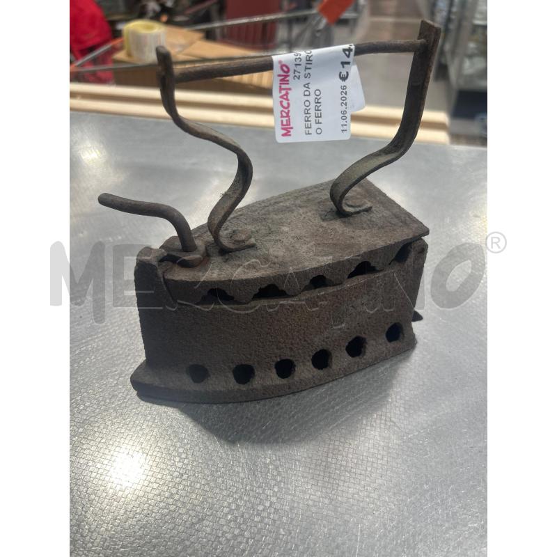 FERRO DA STIRO VECCHIO FERRO | Mercatino dell'Usato San giovanni teatino 1