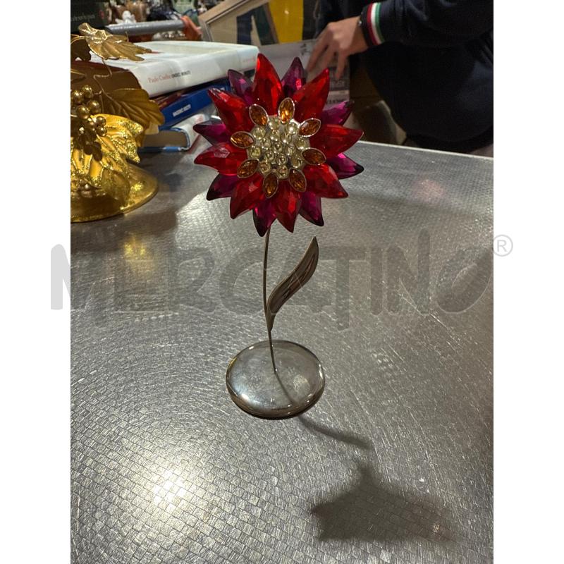 FIORE SVAROWKI FIORI ROSSI | Mercatino dell'Usato San giovanni teatino 1