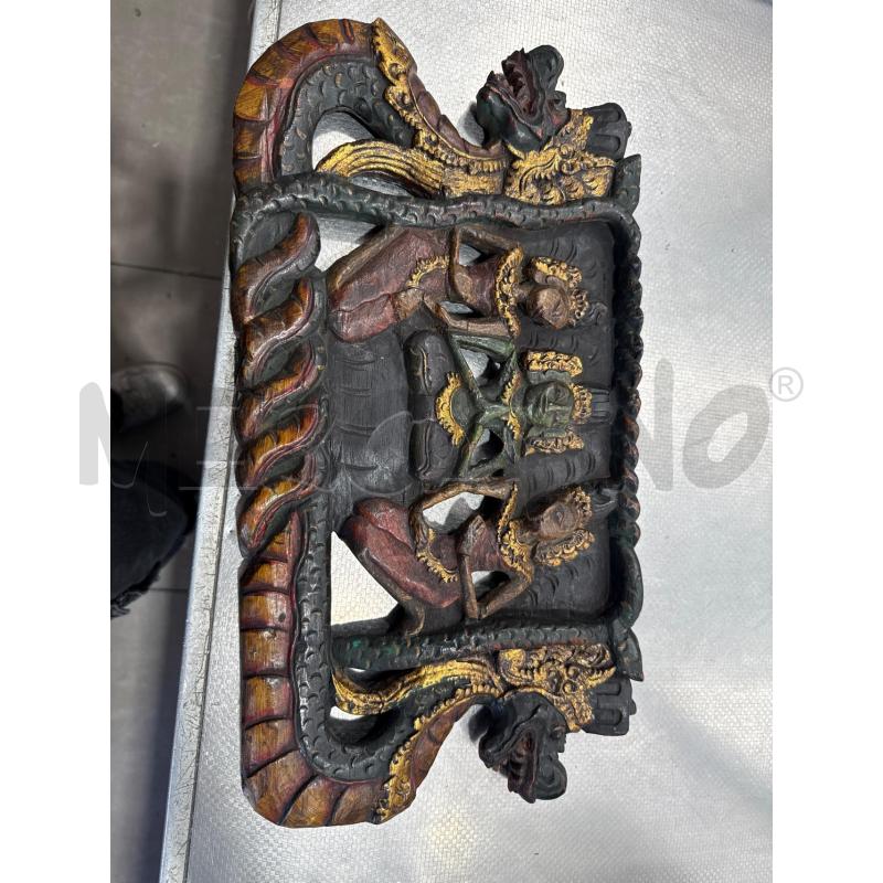 FORMELLA LEGNO DECORATA  | Mercatino dell'Usato San giovanni teatino 1