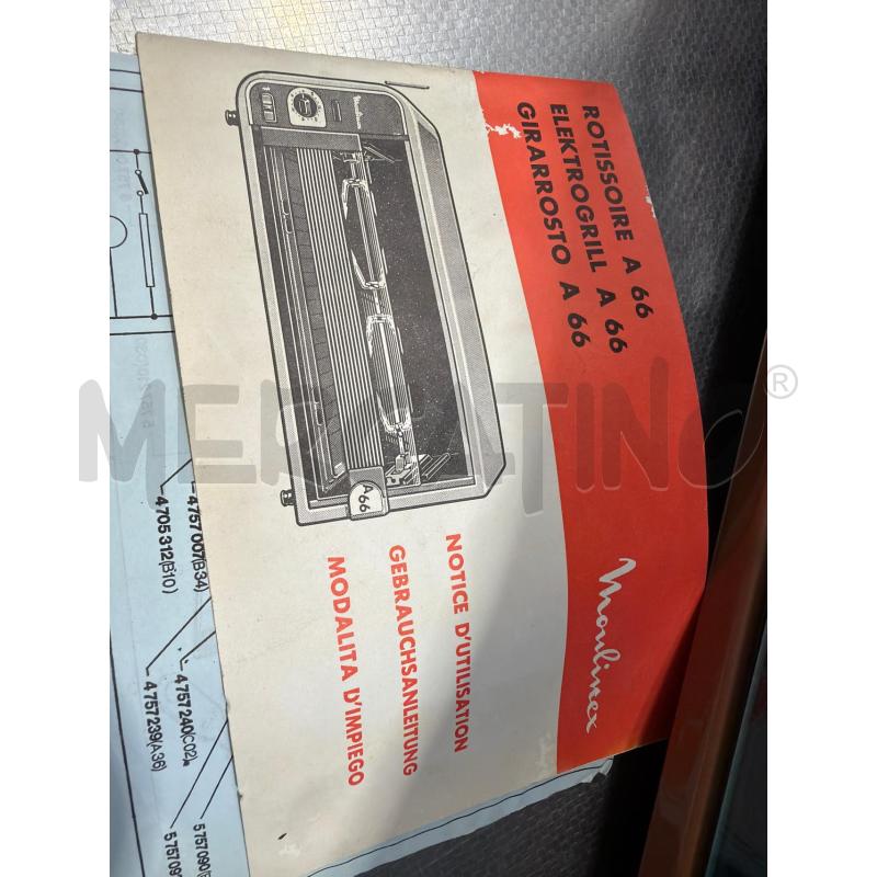 FORNO MOULINEX A66 GIRARROSTO ELETTRICO | Mercatino dell'Usato San giovanni teatino 2