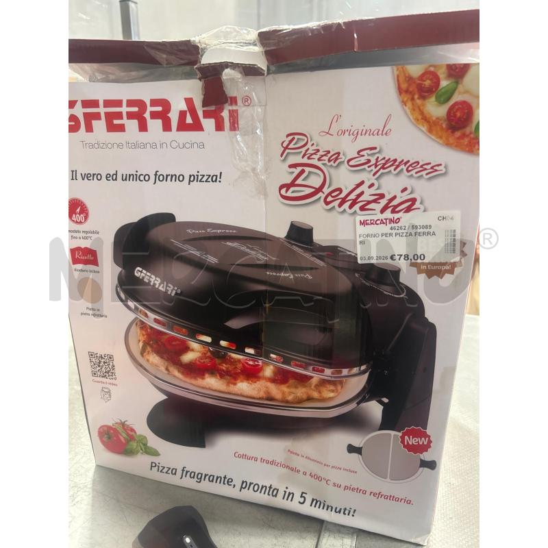 FORNO PER PIZZA FERRARI | Mercatino dell'Usato San giovanni teatino 1