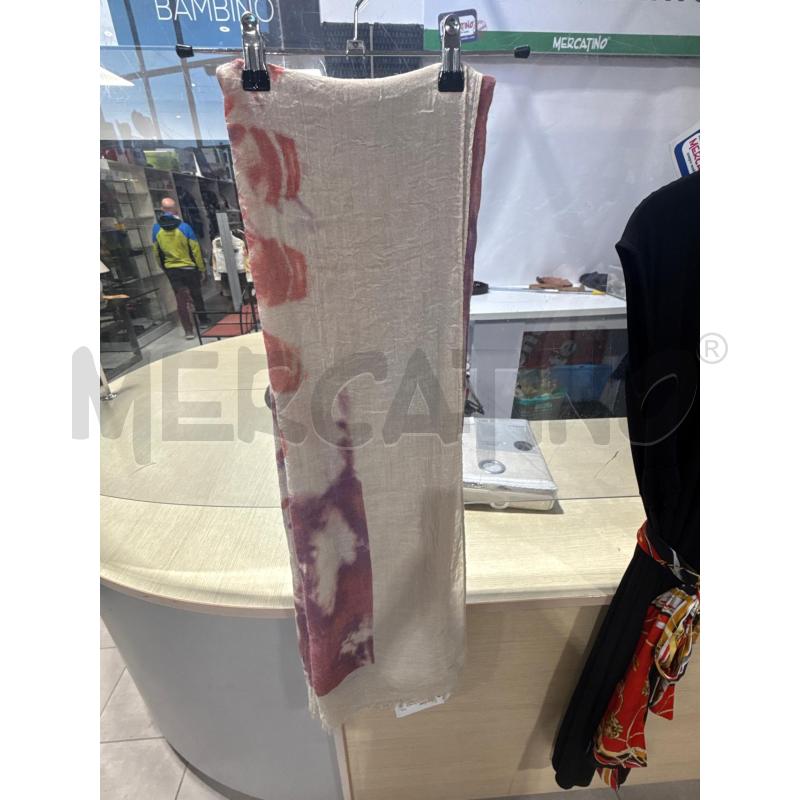FOULARD BASILE BEIGE VIOLA ROSA | Mercatino dell'Usato San giovanni teatino 1