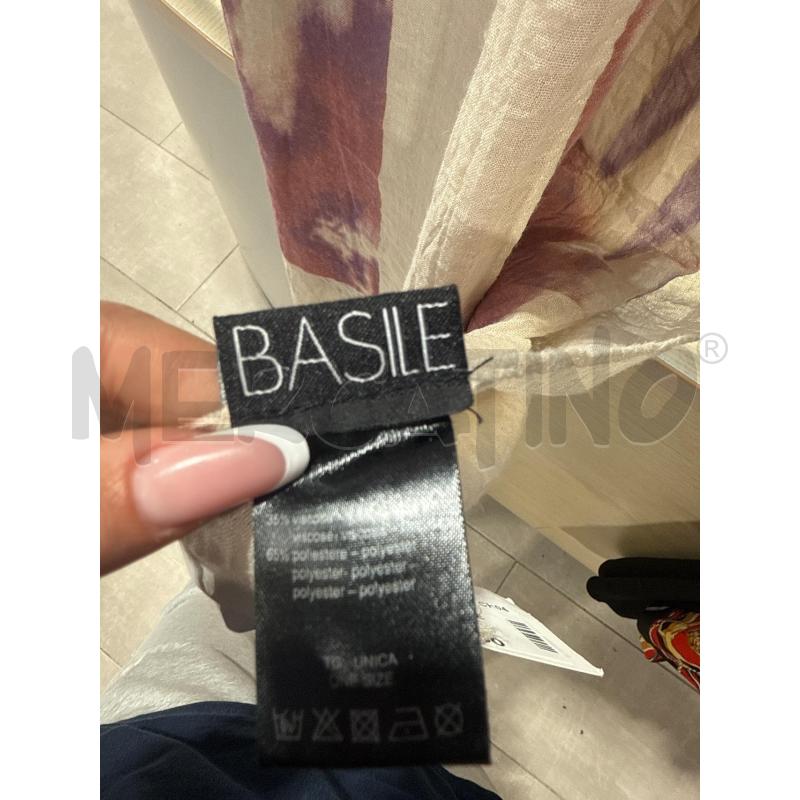 FOULARD BASILE BEIGE VIOLA ROSA | Mercatino dell'Usato San giovanni teatino 2