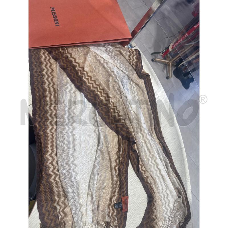 FOULARD MISSONI MARRONE BEIGE  | Mercatino dell'Usato San giovanni teatino 1
