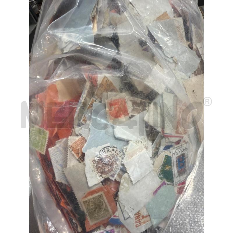 FRANCOBOLLI BUSTONE 1,5KG | Mercatino dell'Usato San giovanni teatino 2
