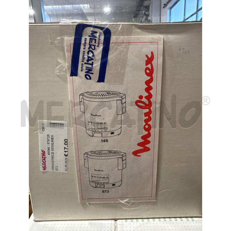 FRIGGITRICE MOULINEX 873 | Mercatino dell'Usato San giovanni teatino 1