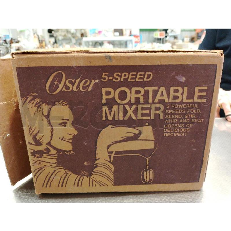 FRULLATORE OSTER MADE IN USA PORTABLE MIXER ANNI 60 | Mercatino dell'Usato San giovanni teatino 1