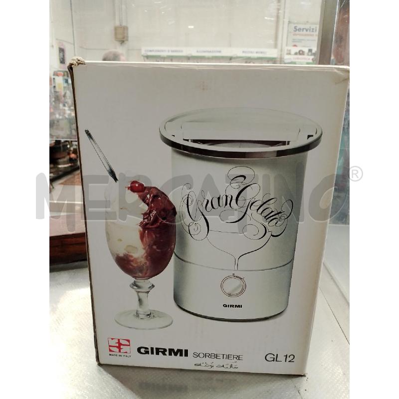 GELATIERA ELETTRICA GIRMI SORBETERIE GL12 | Mercatino dell'Usato San giovanni teatino 1