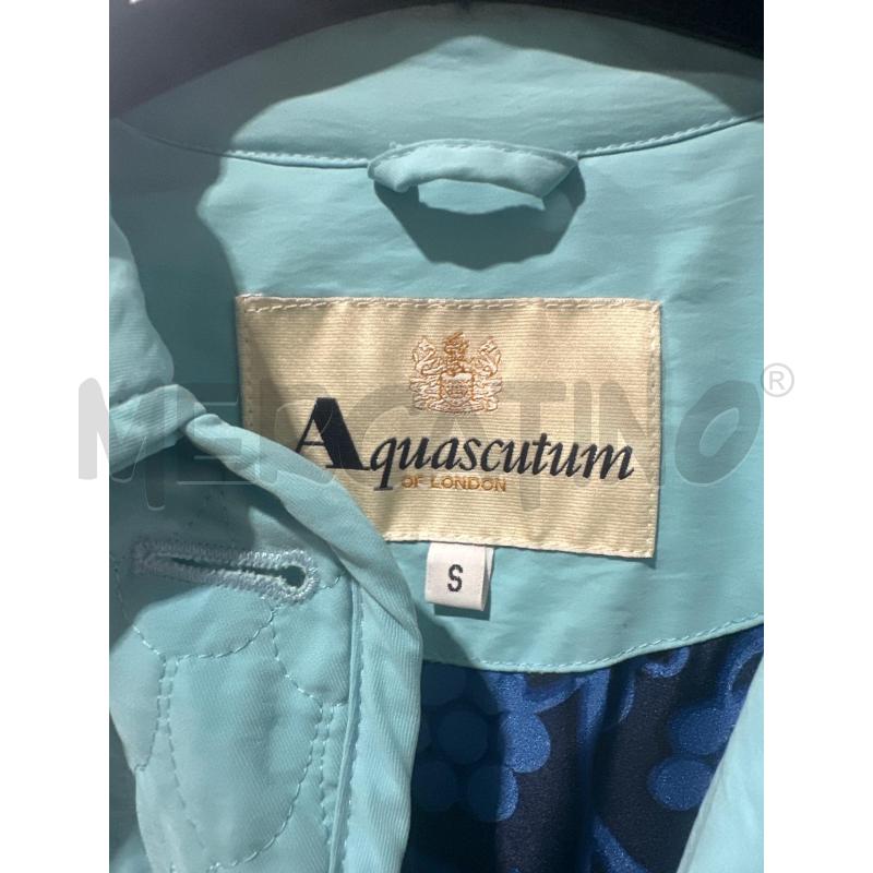 GIACCA DONNA AQUASCUTUM AZZURRA  | Mercatino dell'Usato San giovanni teatino 2