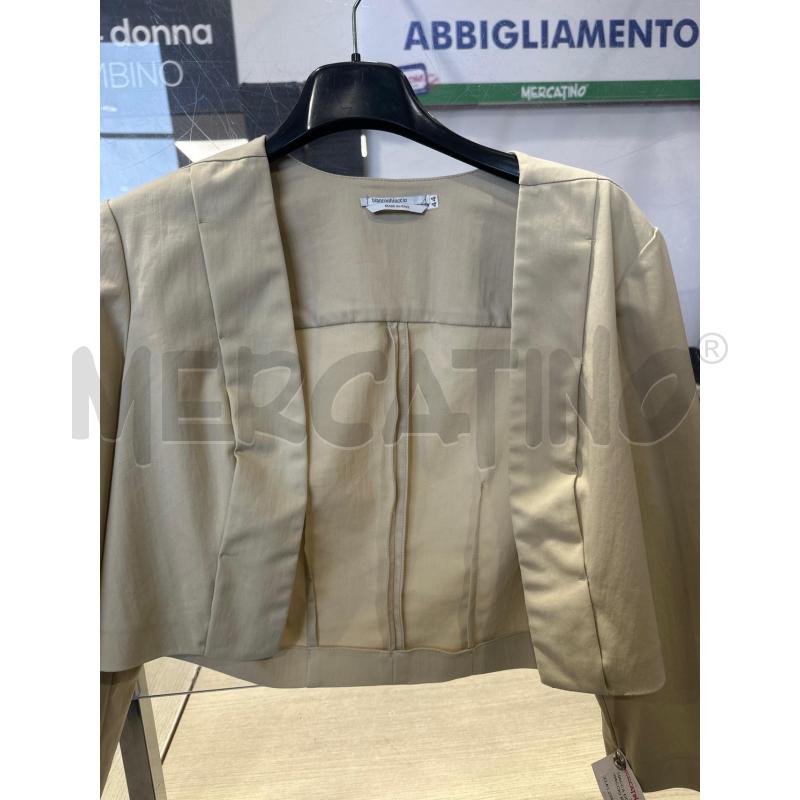 GIACCA DONNA BIANCO GHIACCIO BEIGE  | Mercatino dell'Usato San giovanni teatino 1
