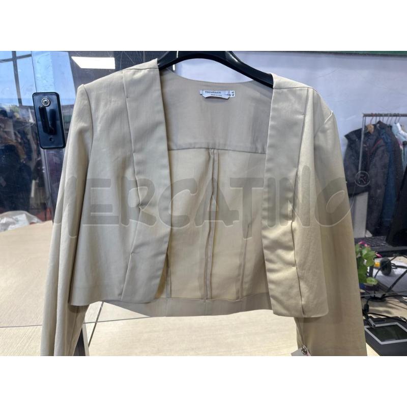GIACCA DONNA BIANCO GHIACCIO BEIGE  | Mercatino dell'Usato San giovanni teatino 2