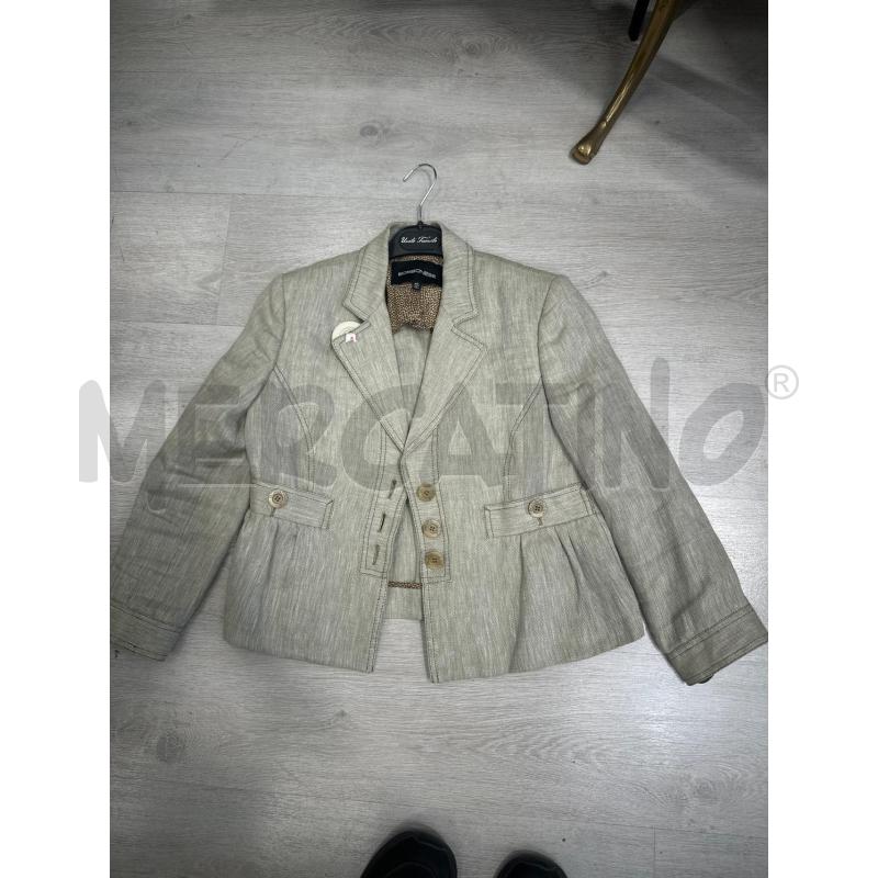 GIACCA DONNA BORBONESE BEIGE TG 40 | Mercatino dell'Usato San giovanni teatino 1