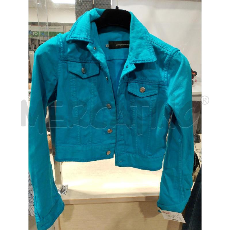 GIACCA DONNA DSQUARED AZZURRO  | Mercatino dell'Usato San giovanni teatino 1