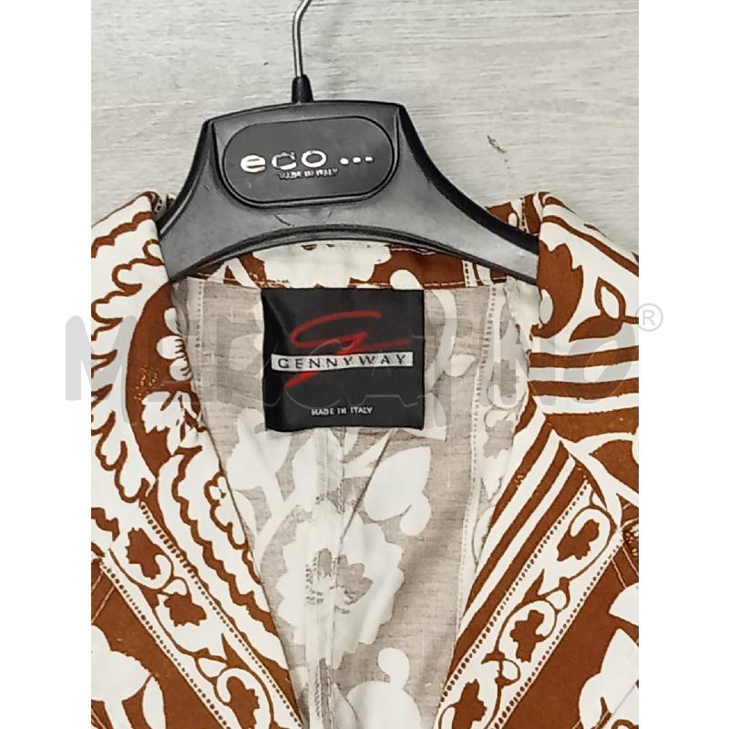 GIACCA DONNA GENNY FANTASIA BEIGE TG 42 | Mercatino dell'Usato San giovanni teatino 2