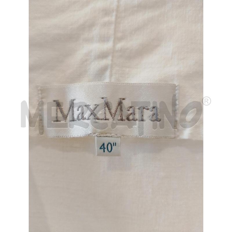 GIACCA DONNA MAX MARA BIANCA TRAFORATA PIZXO  | Mercatino dell'Usato San giovanni teatino 2