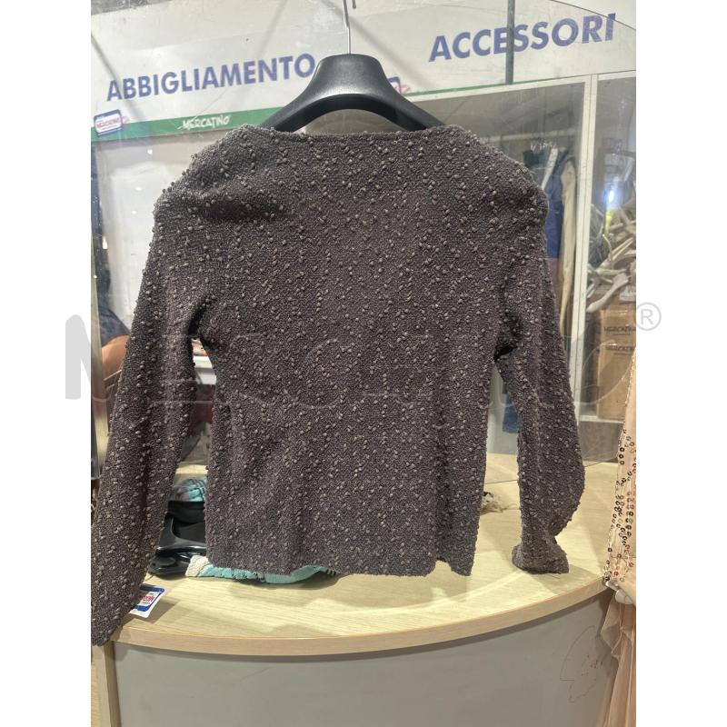 GIACCA DONNA PROMOD GRIGIA MARRONE  | Mercatino dell'Usato San giovanni teatino 3