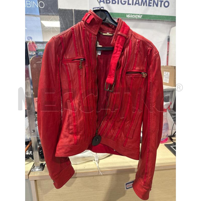 GIACCA DONNA ROBERTA SCARPA ROSSA PELLE  | Mercatino dell'Usato San giovanni teatino 1