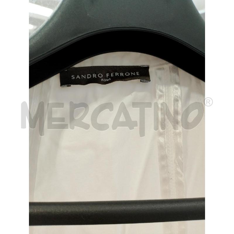 GIACCA DONNA SANDRO FERRONE BIANCA  | Mercatino dell'Usato San giovanni teatino 2