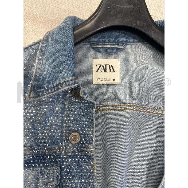 GIACCA DONNA ZARA JEANS STRASS | Mercatino dell'Usato San giovanni teatino 2