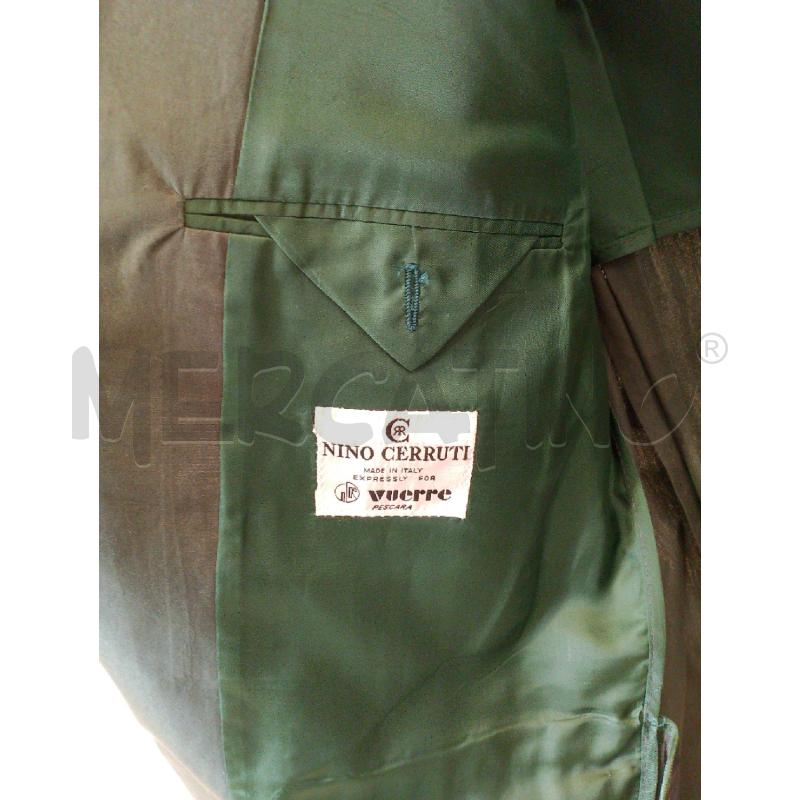 GIACCA UOMO NINO CERRUTI VERDE TG 52 | Mercatino dell'Usato San giovanni teatino 2
