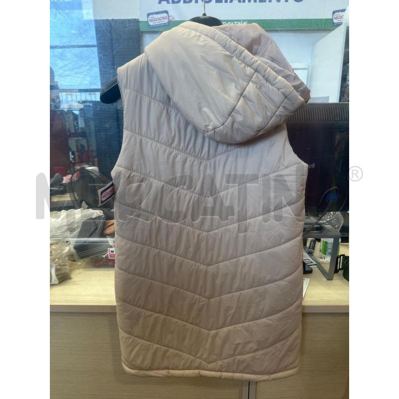 GILET DONNA BELOVED ROSA SMANICATO LUNGO CAPPUCCIO  | Mercatino dell'Usato San giovanni teatino 2