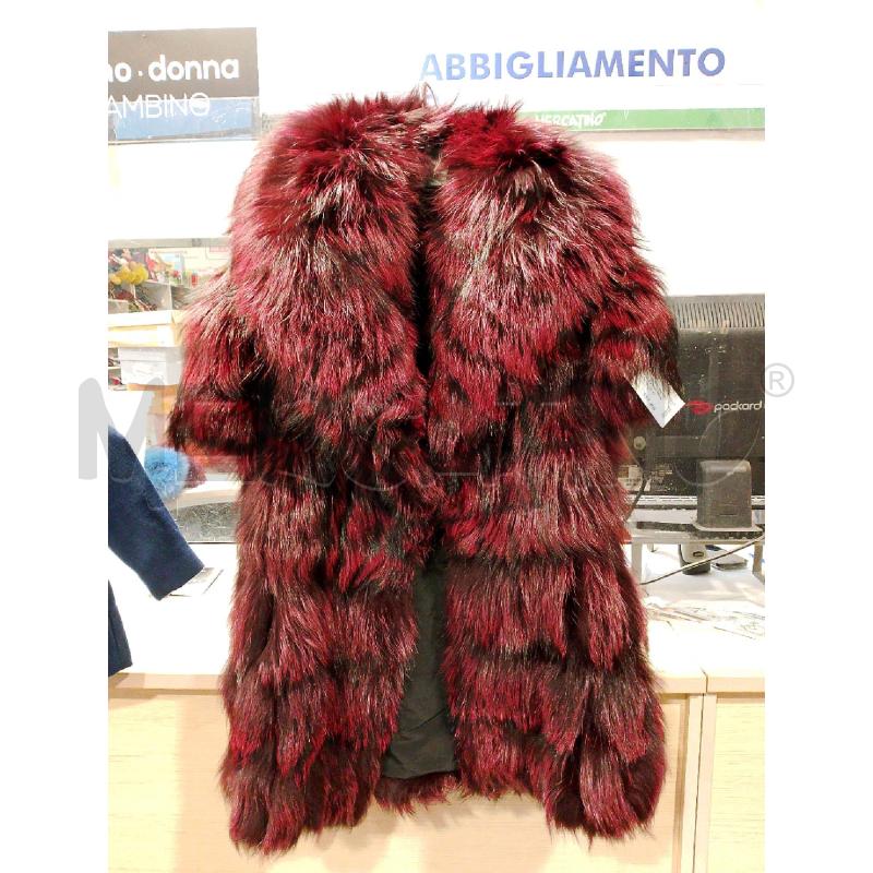 GILET FELY FURS PELLICCIA ROSSA TG 42 | Mercatino dell'Usato San giovanni teatino 1