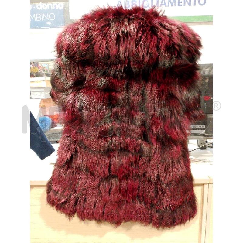 GILET FELY FURS PELLICCIA ROSSA TG 42 | Mercatino dell'Usato San giovanni teatino 4