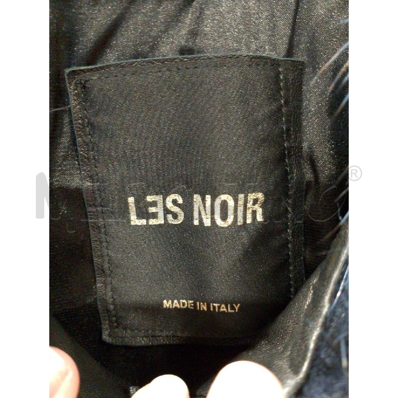 GILET LES NOIR PELLICCIA BLU NERA TG 42 | Mercatino dell'Usato San giovanni teatino 2