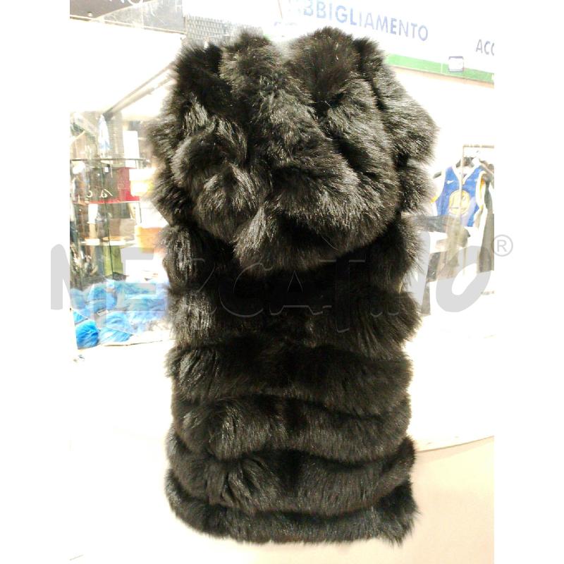 GILET LES NOIR PELLICCIA NERO TG 42 | Mercatino dell'Usato San giovanni teatino 2