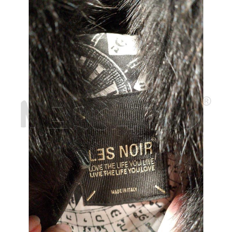 GILET LES NOIR PELLICCIA NERO TG 42 | Mercatino dell'Usato San giovanni teatino 3