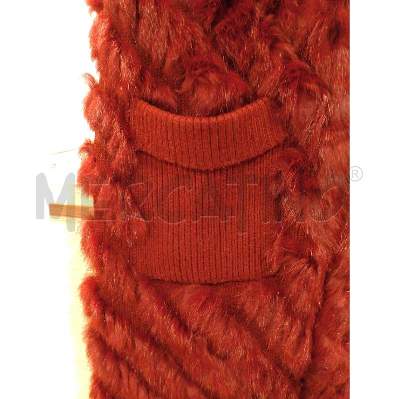 GILET VLAB BORDEAUX PELLICCIA TG 40 | Mercatino dell'Usato San giovanni teatino 3