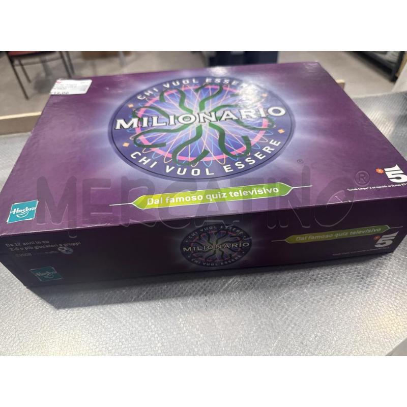 GIOCO DA TAVOLO CHI VUOL ESSERE MILIONARIO | Mercatino dell'Usato San giovanni teatino 2