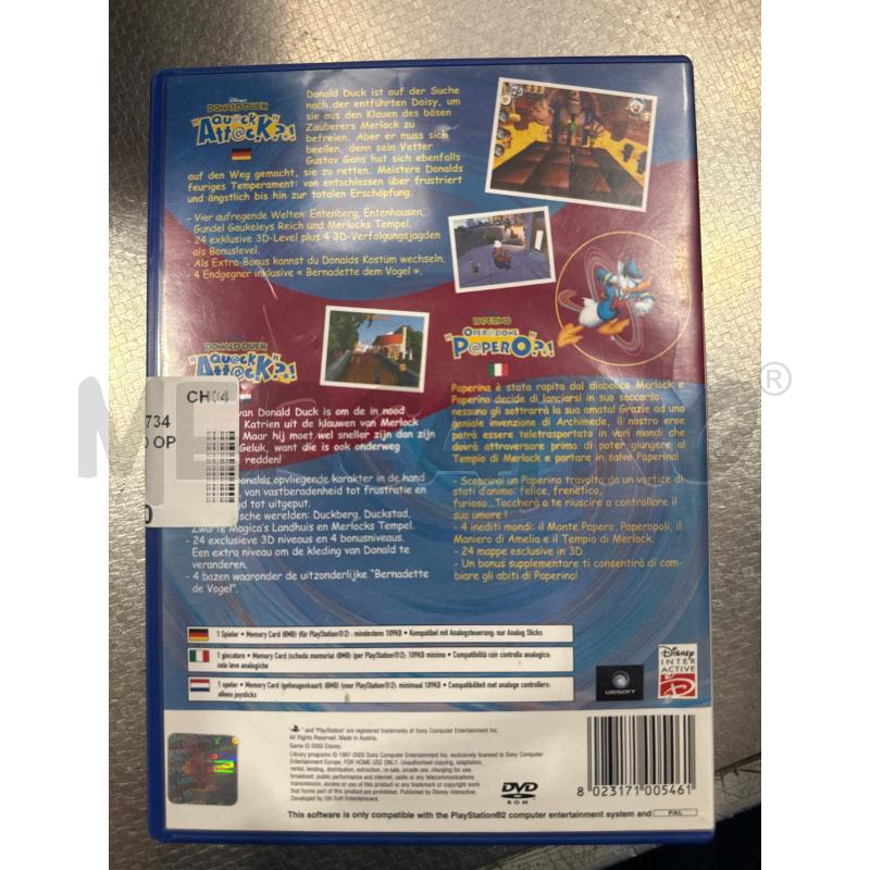 GIOCO PS2 PAPERINO OPERAZIONE PAPERO | Mercatino dell'Usato San giovanni teatino 2