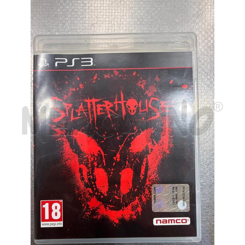 GIOCO PS3 SPLATTERHOUSE | Mercatino dell'Usato San giovanni teatino 1
