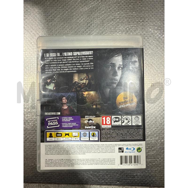 GIOCO PS3 THE LAST OF US | Mercatino dell'Usato San giovanni teatino 2