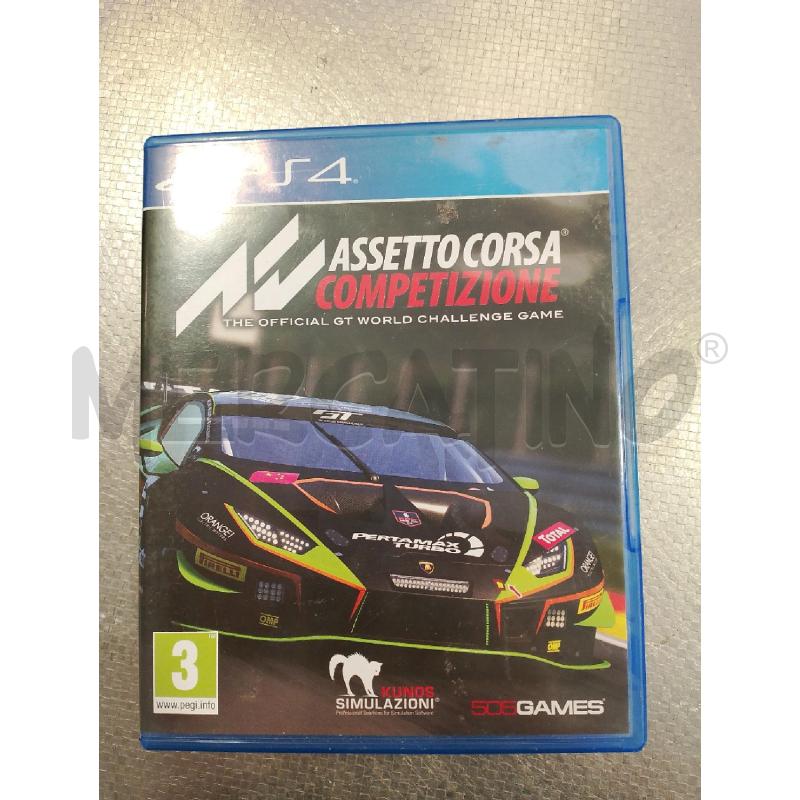 GIOCO PS4 ASSETTO CORSA | Mercatino dell'Usato San giovanni teatino 1
