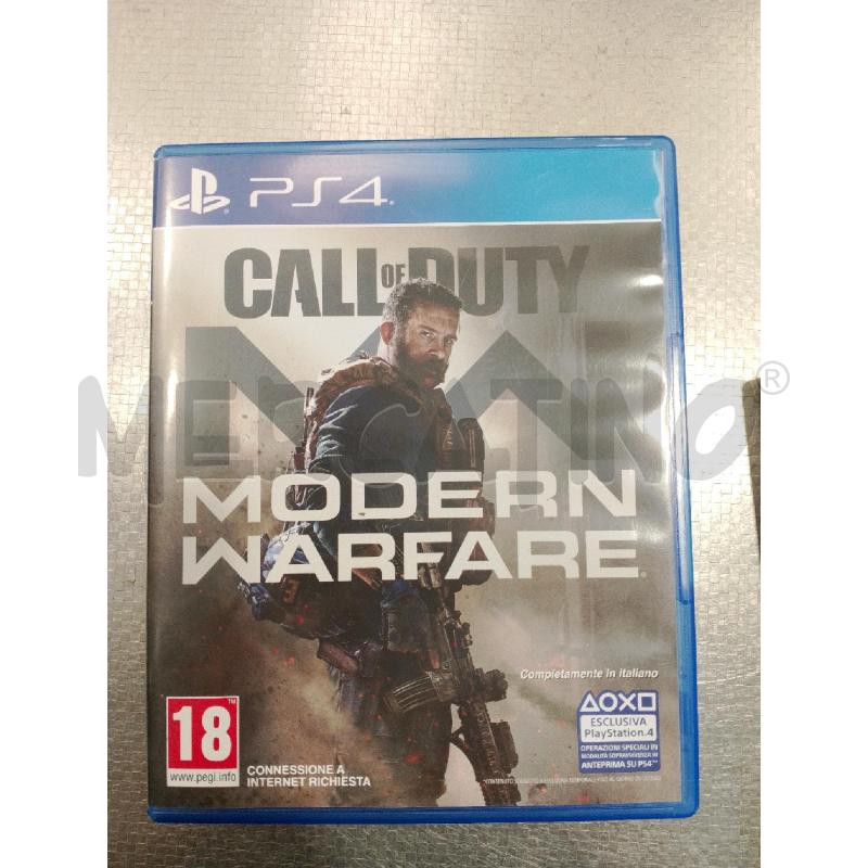 GIOCO PS4 CALL OF DUTY MODERN WARFARE | Mercatino dell'Usato San giovanni teatino 1