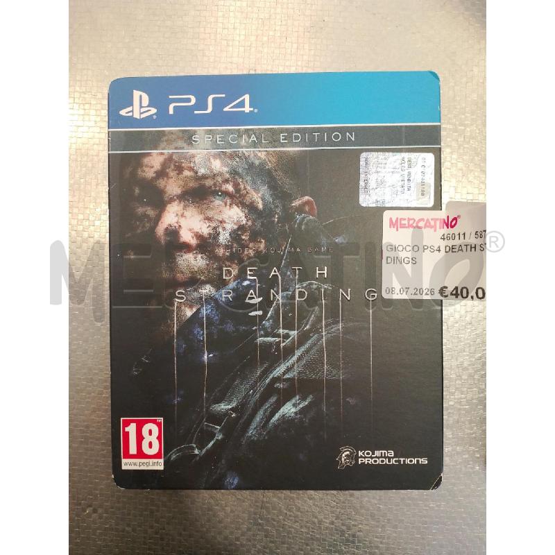 GIOCO PS4 DEATH STRANDINGS | Mercatino dell'Usato San giovanni teatino 1