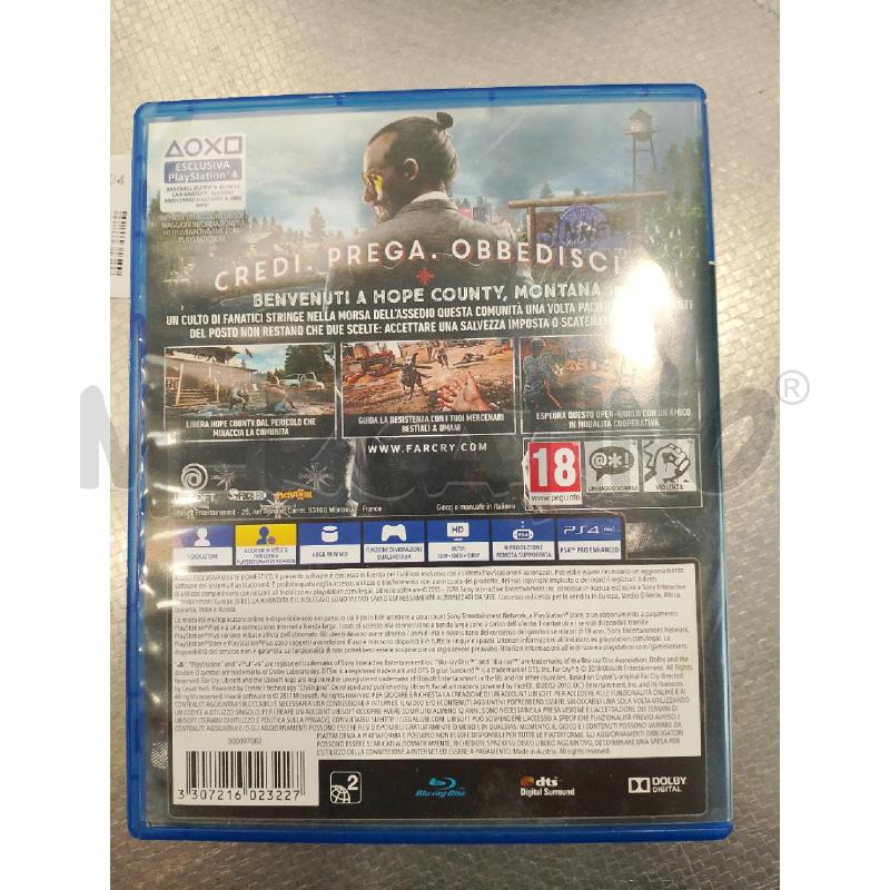 GIOCO PS4 FRA CRY 5 | Mercatino dell'Usato San giovanni teatino 2