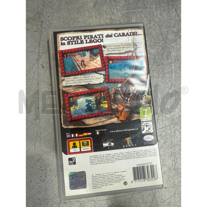 GIOCO PSP I PIRATI DEI CARAIBI LEGO | Mercatino dell'Usato San giovanni teatino 2