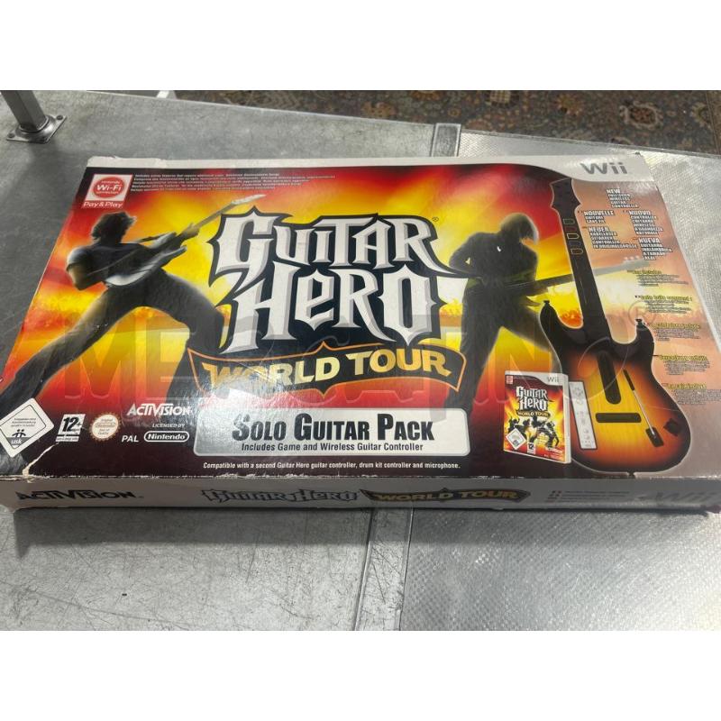 GIOCO WII GUITAR HERO WORLD TOUR | Mercatino dell'Usato San giovanni teatino 1